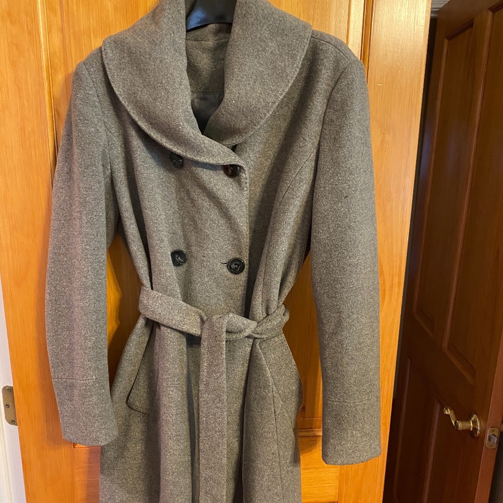 Grey Peacoat
